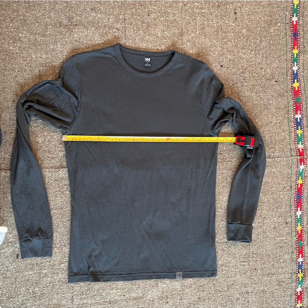 Helly Hansen 100% wool baselayer LS tee - Picture 7 of 9